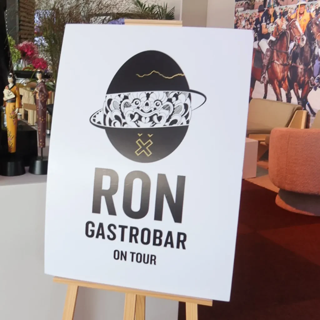 Essense x Ron Gastrobar Indonesia On Tour bord